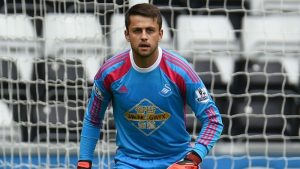 Thủ môn thi đấu trong đội hình của Swansea City